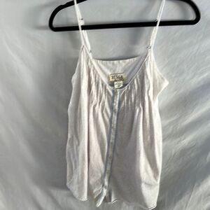 Billabong button up cami size large